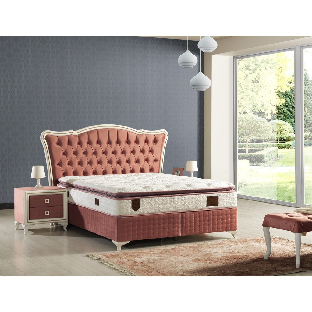 puffy ultra full ortopedik pedli tavsan tuyu yatak pembe fiyatlari ve ozellikleri