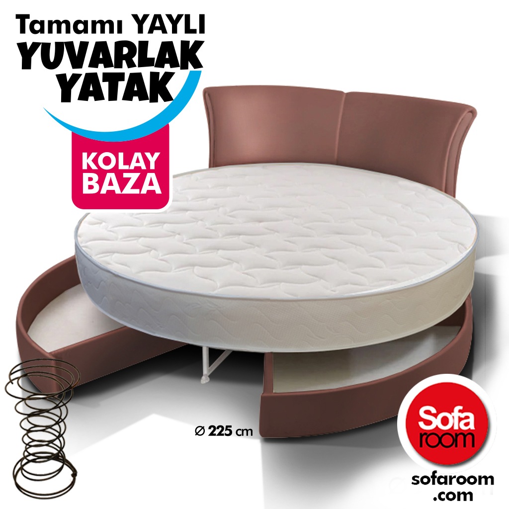 Sofaroom Trend Yuvarlak Yatak Seti 4 Fiyatlari Ve Ozellikleri