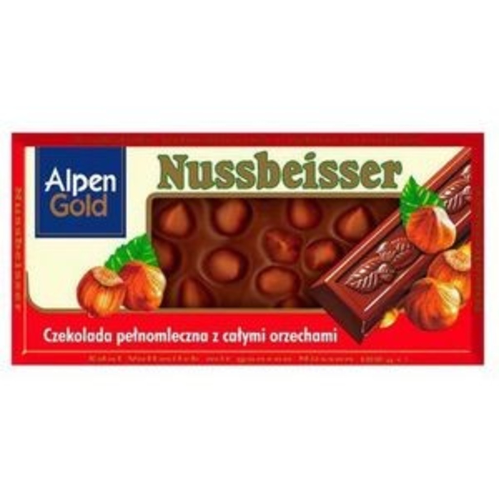 Alpen Gold Nussbeisser Fındıklı Çikolata 100 Gr