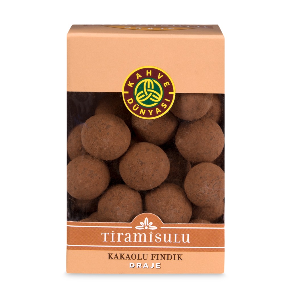 Kahve Dünyası Tiramisulu Draje Fındıklı Kakao Kaplı 100 G