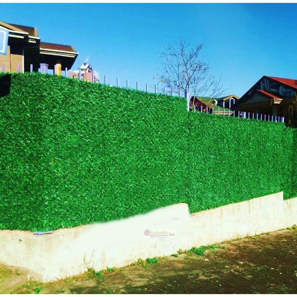 Çim Çit,Duvar Kaplama,Villa Bahçesi,Anaokulu Duvar Çimi Telli Çim