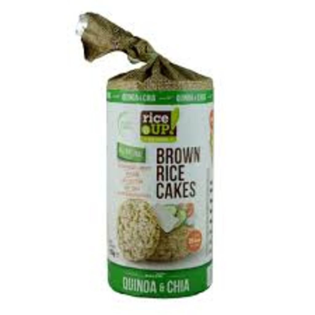Quınoa & Chıa Rice Up Brown Rice Cakes 120 Gr