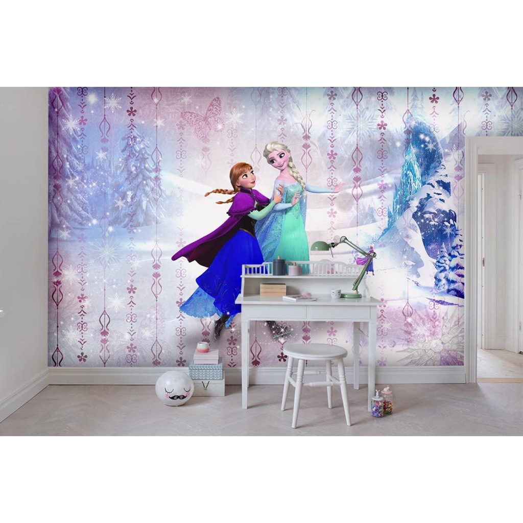 Elsa Karlar Ülkesi Duvar Kağıdı Frozen Çocuk Odaları için Fiyatları ve