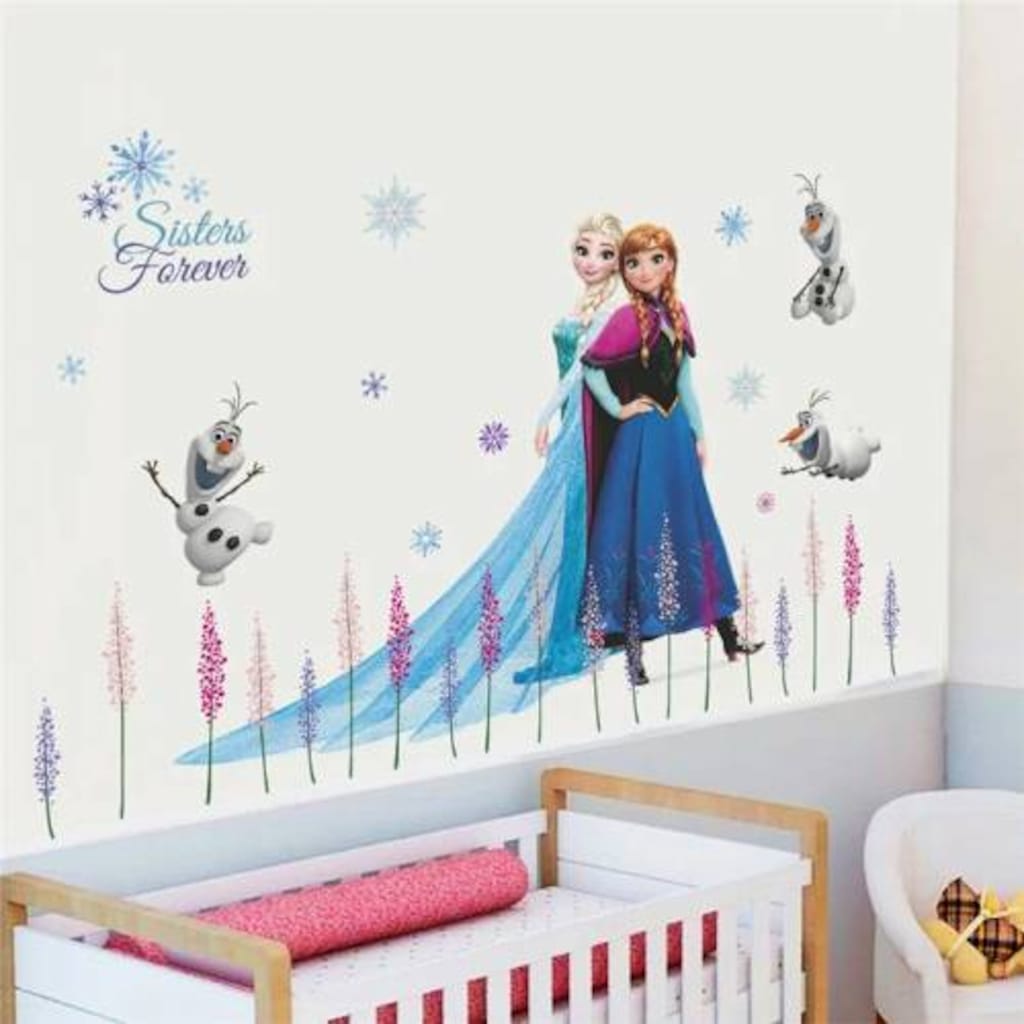 ELSA ANNA FROZEN KARLAR ÜLKESi DUVAR STiCKER Fiyatları ve Özellikleri