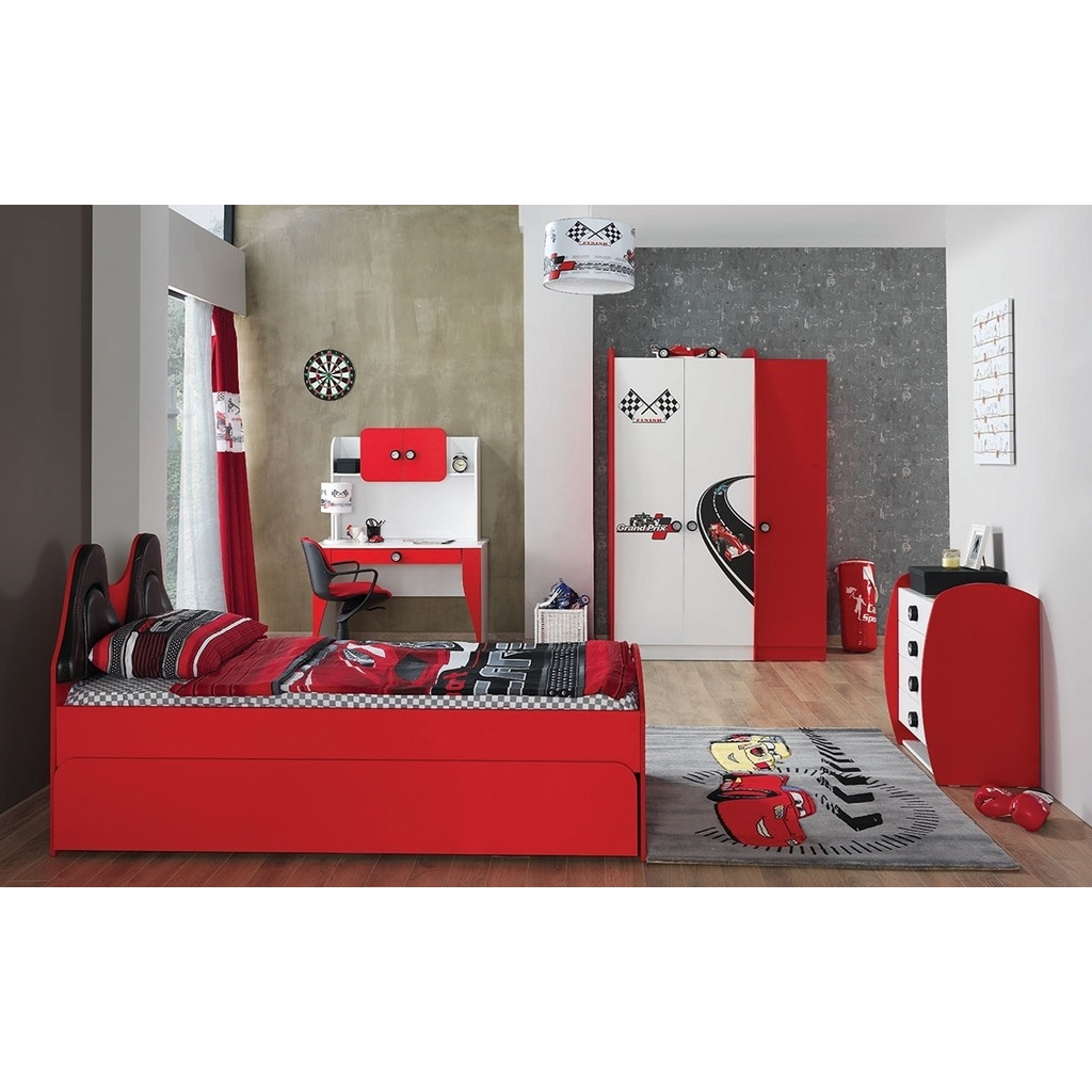 Racer Çocuk Odası Takımı Yatak Seçenekli