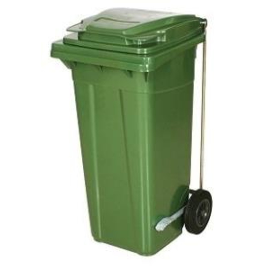 Büyük Mobil Çöp Kutusu Kovası Konteynerı 240 Lt Tekerlekli