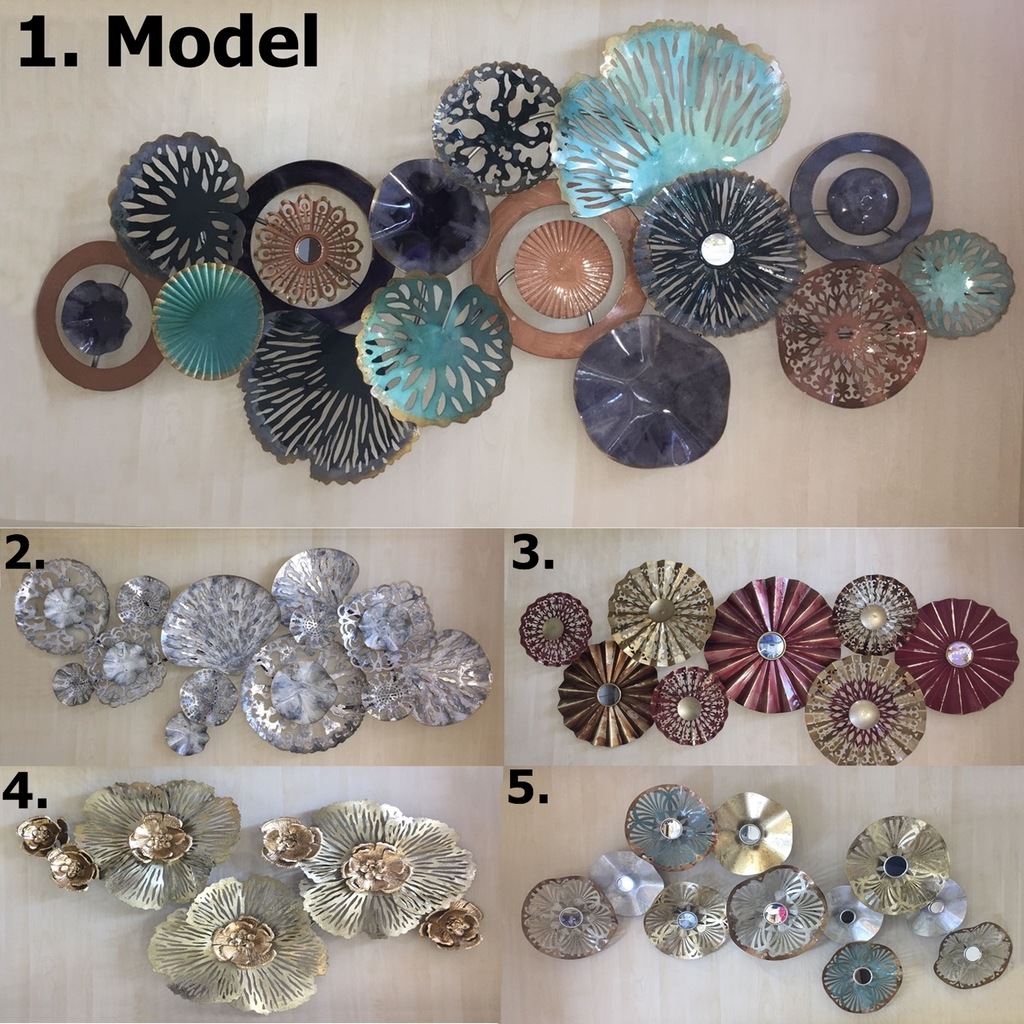 Ferforje Dekoratif Duvar Süsü 5 Farklı Model
