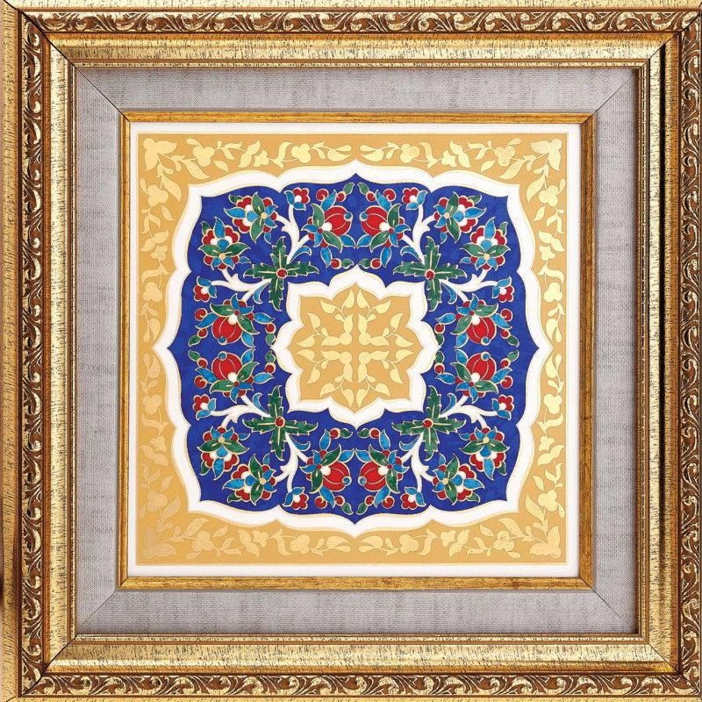 Kütahya Porselen El Dekoru 20x20 cm Pano 013880 Fiyatları