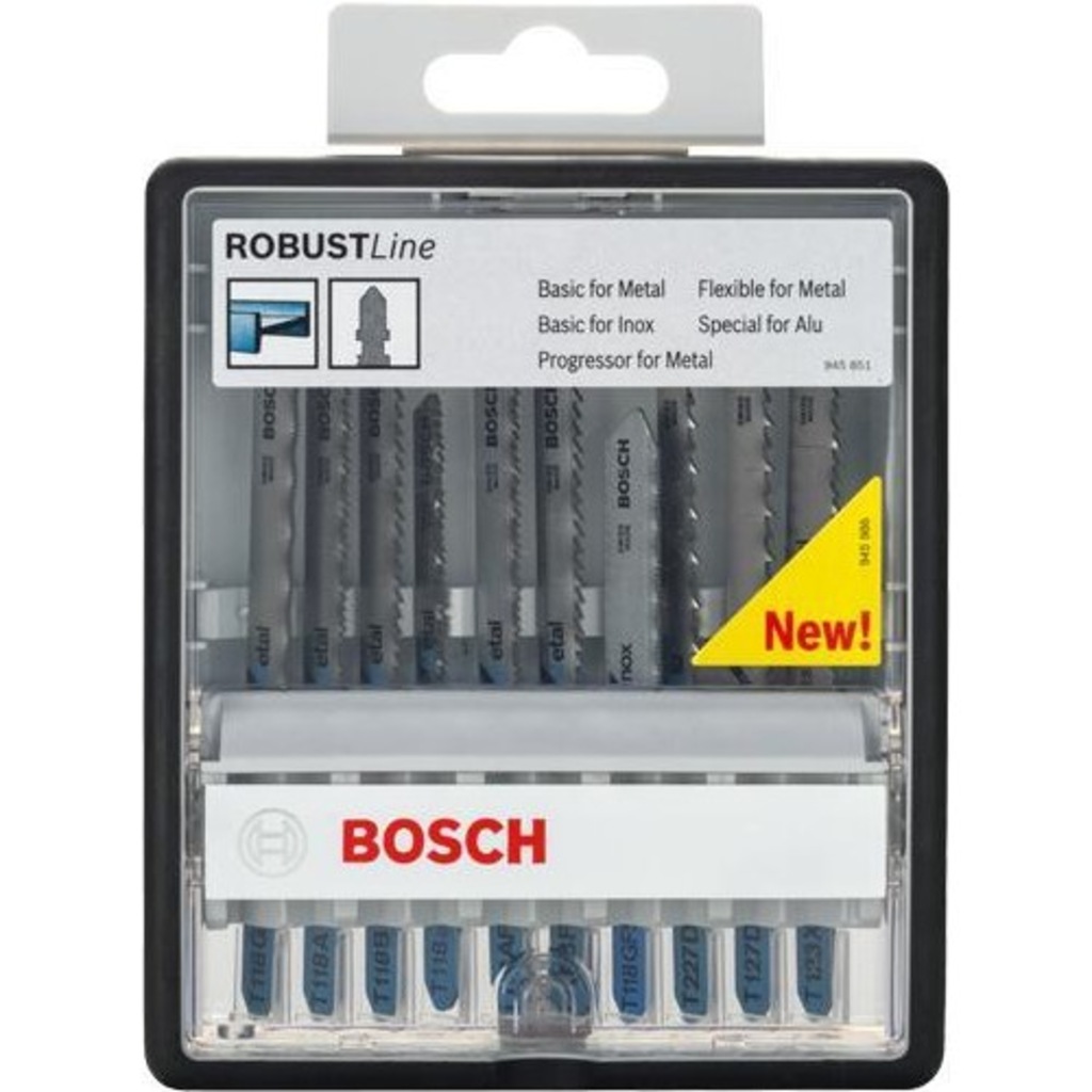BOSCH 10 PARÇA DEKUPAJ TESTERE BIÇAK SETİ