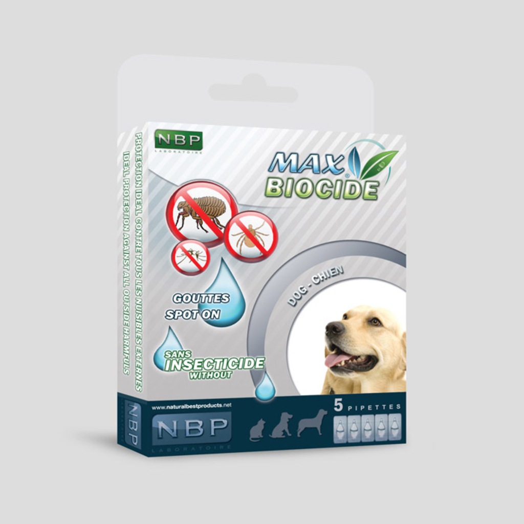 Max Biocide Küçük ve Orta Irk Köpekler İçin Bitkisel Dış Parazit