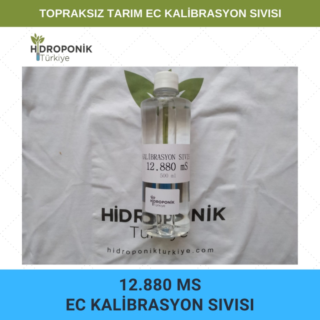 12.880 mS Ec metre Kalibrasyon Sıvısı Topraksız Tarım