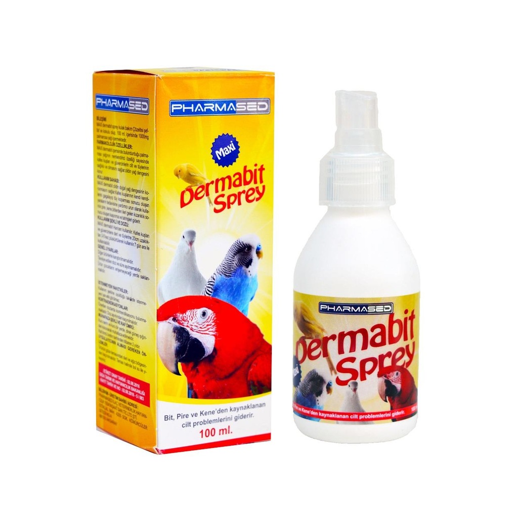 Pharmased Kuşlar İçin Bitpire Parazit Spreyi 100ml Skt03.2020