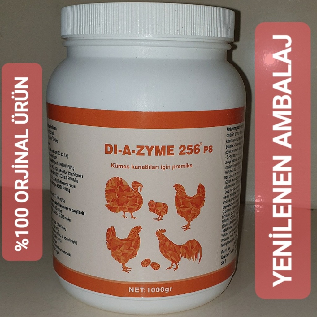 2 adet 1kg diazyme 256 probiyotik tavuk horoz civciv fiyatlari ve ozellikleri