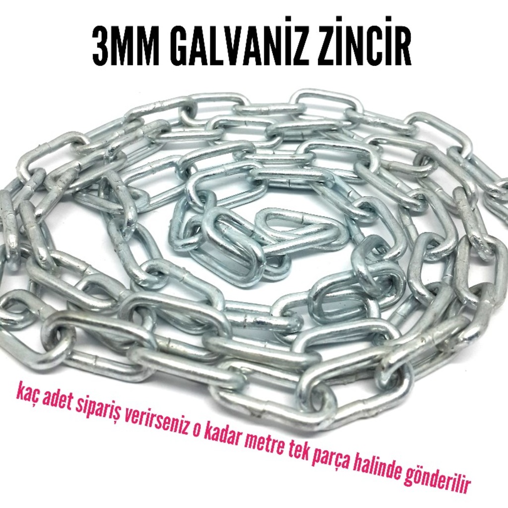 3 Mm Galvaniz Zincir Mt Fiyatlari Ve Ozellikleri
