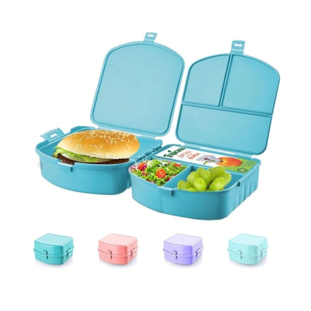 cocuk okul beslenme kabi beslenme kutusu 2 katli 4 bolmeli fiyatlari ve ozellikleri