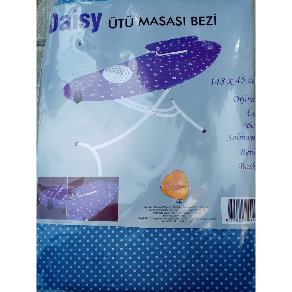 Evin Daisy Ütü Masası Bezi Orjinal Yanmaz Fiyatları ve Özellikleri