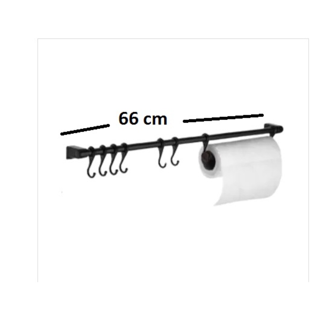 Ferforje Metal Askı Vip Ahmet Ürünü Duvar Askısı 66 Cm