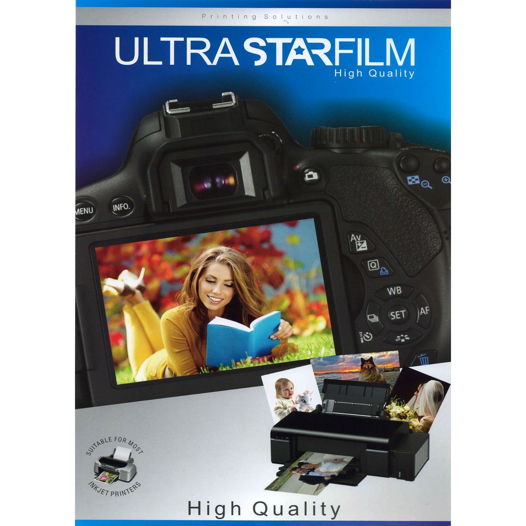 ULTRA STAR A4(210*297mm)FOTO KAĞIDI,20`lik Paket US1030-01-001