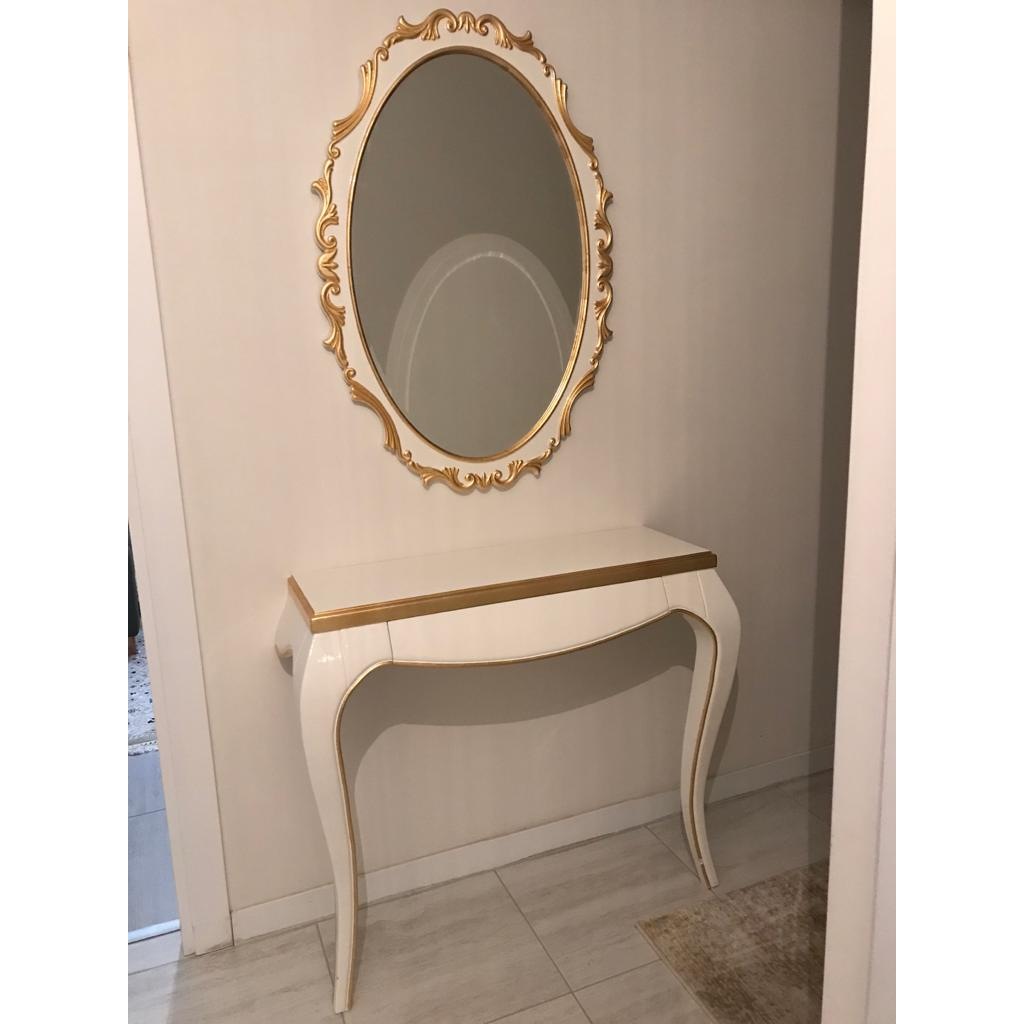 Ventus Altin Varakli Koltuk Takimi Luxury Mobilya