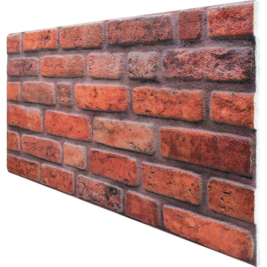3 Boyutlu Kültür Tuğla Desen Strafor 3D Köpük Duvar Kaplama Panel