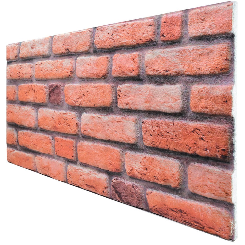 3 Boyutlu Kültür Tuğla Desen Strafor 3D Köpük Duvar Kaplama Panel