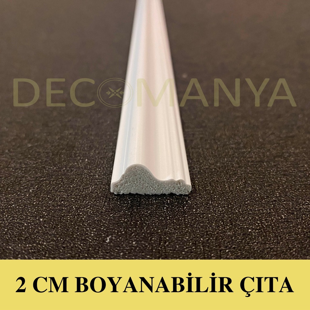 Dekoratif Boyanabilir Duvar Çıtası 2 cm Fiyatları ve Özellikleri Dekoratif Boyanabilir Duvar Çıtası 2 cm Fiyatları ve Özellikleri