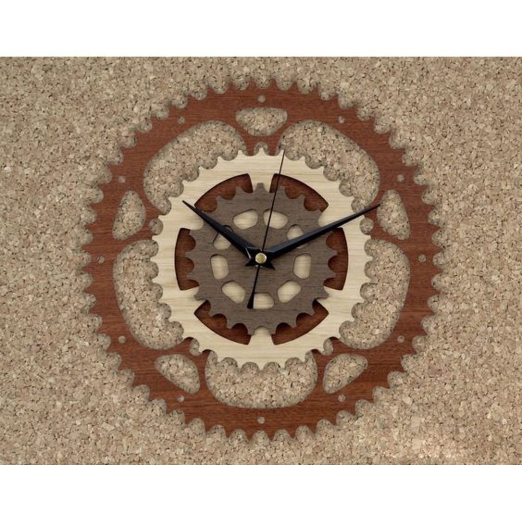 Dekoratif Duvar Saati 30 cm.Renkli Ahşap 3mmMDF Sessiz Fiyatları ve