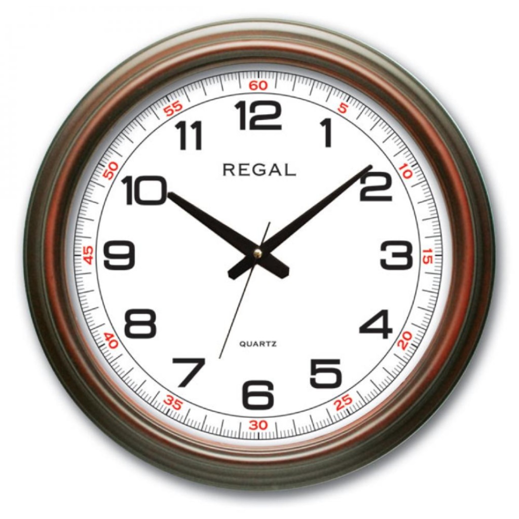 REGAL 9108 AWV1 AHŞAP RENKLİ DUVAR SAATİ Fiyatları ve Özellikleri