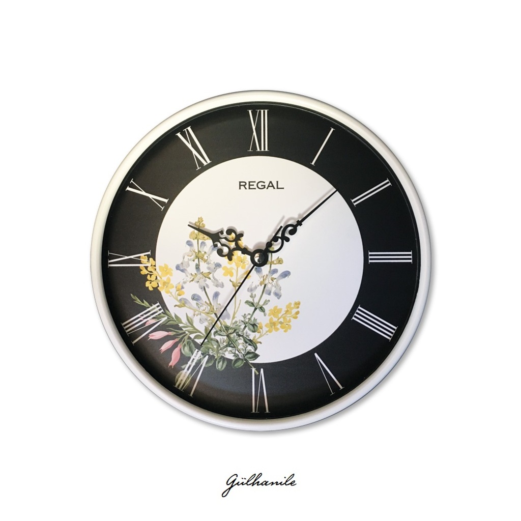 Regal Yuvarlak 26 Cm Beyaz Duvar Saati Regal Yuvarlak 26 Cm Beyaz Duvar Saati