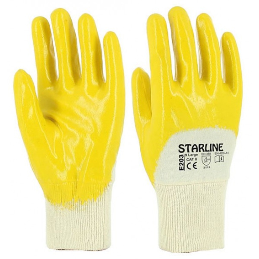 STARLİNE E-203 NİTRİL ELDİVEN 12ÇİFT NO=9