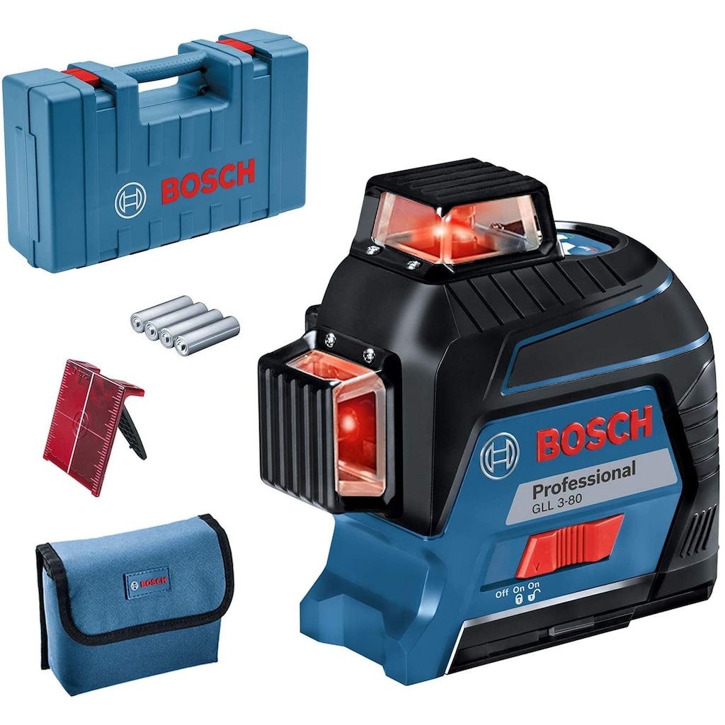 Bosch GLL 3-80 Professional Çizgi Lazer (0601063S00) Fiyatları ve ...
