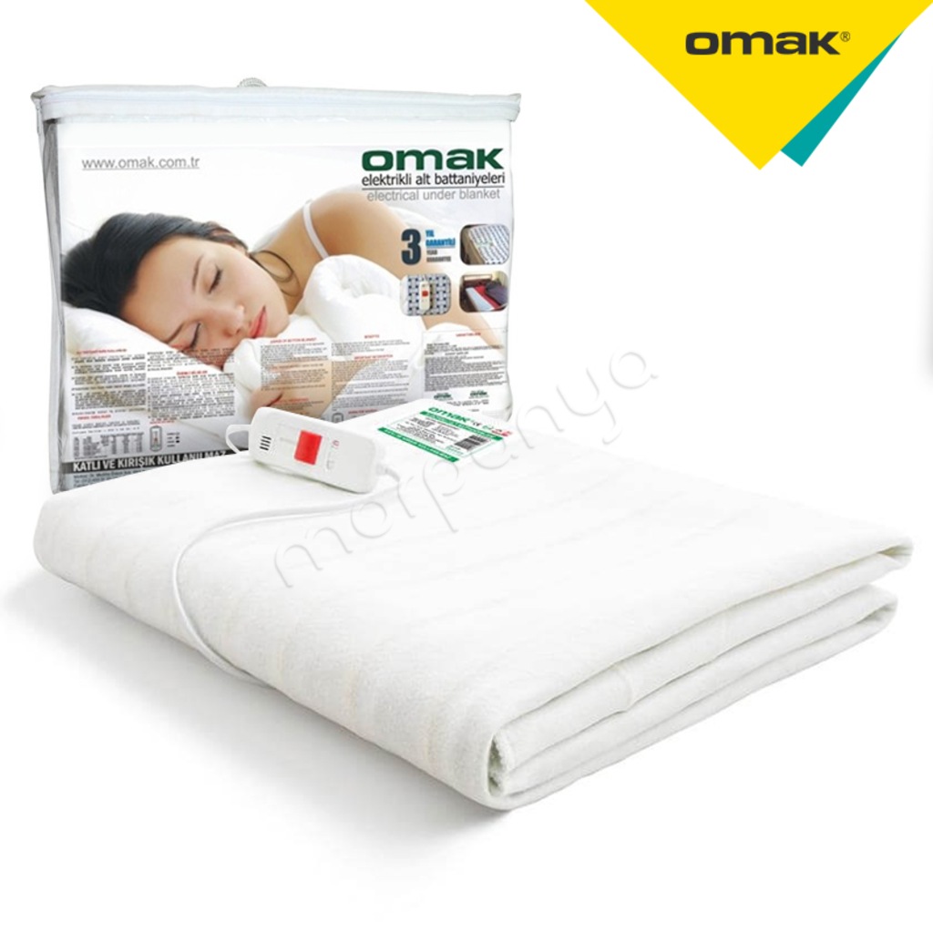 Omak Çift Kişilik Elektirikli Elektrikli Battaniye 120x150