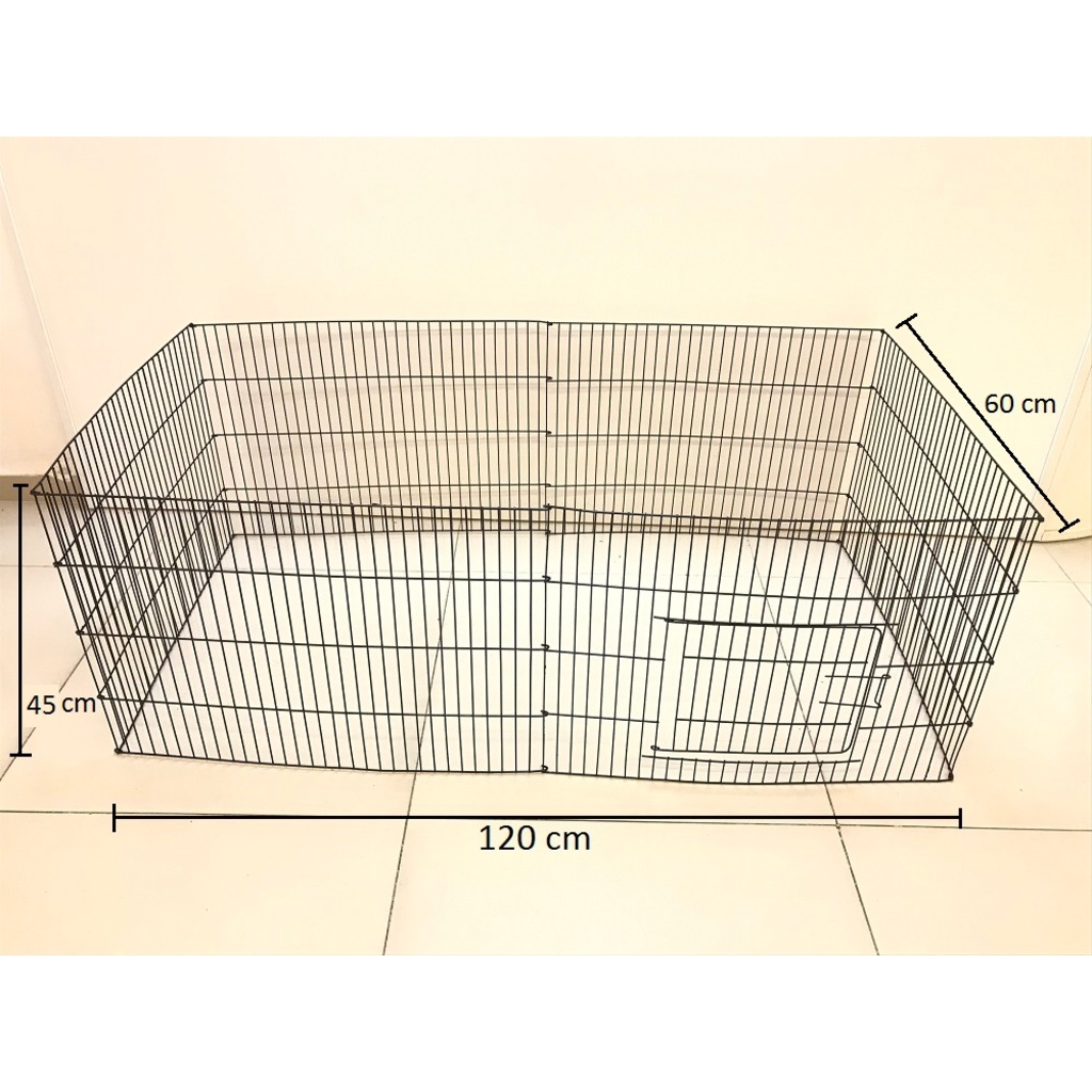 Köpek Çiti 6 Parça 45x60cm Toplam Alan 120x60cm Fiyatları ve Özellikleri