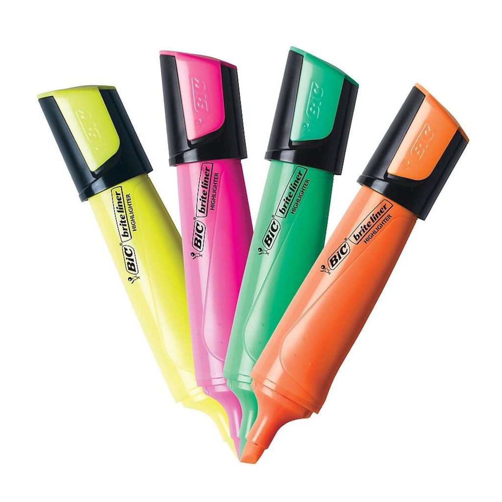 Bic Flat Highlighter Marking Fosforlu Kalem RENK ÇEŞİTLERİ Fiyatları ve Özellikleri