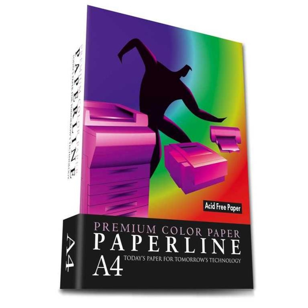 Paperline A4 Kağıdı (342 cyber hp pink) Pembe Renk 500lü