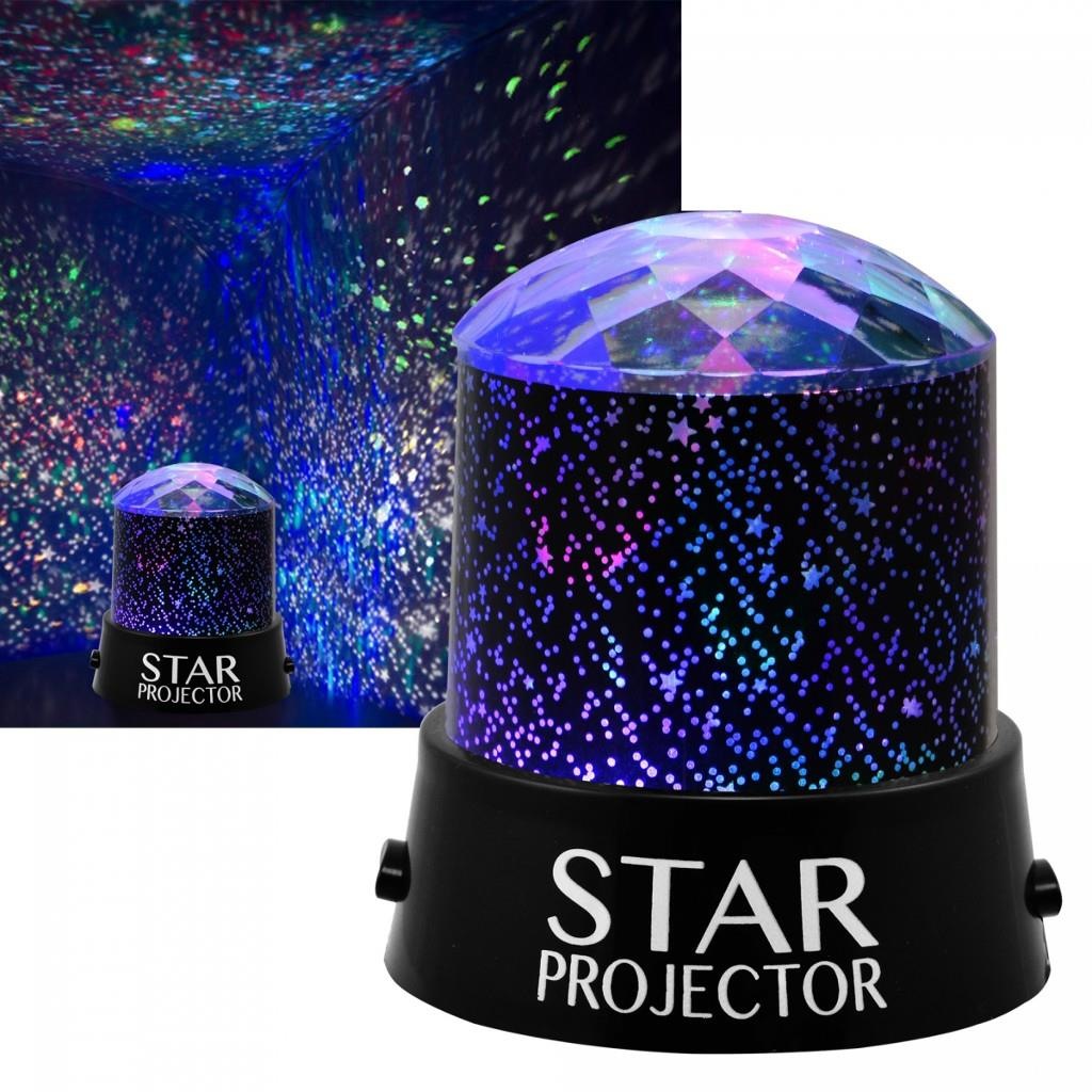 Star Master Projeksiyon Yatak Odası Gece Lambası Renkli