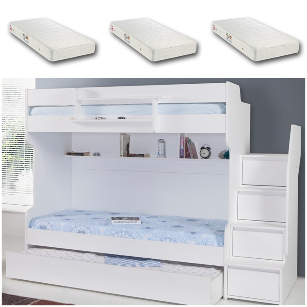 Ranza , Cesur Genç Odası Yavrulu Ranza + 3 Adet Ortopedik