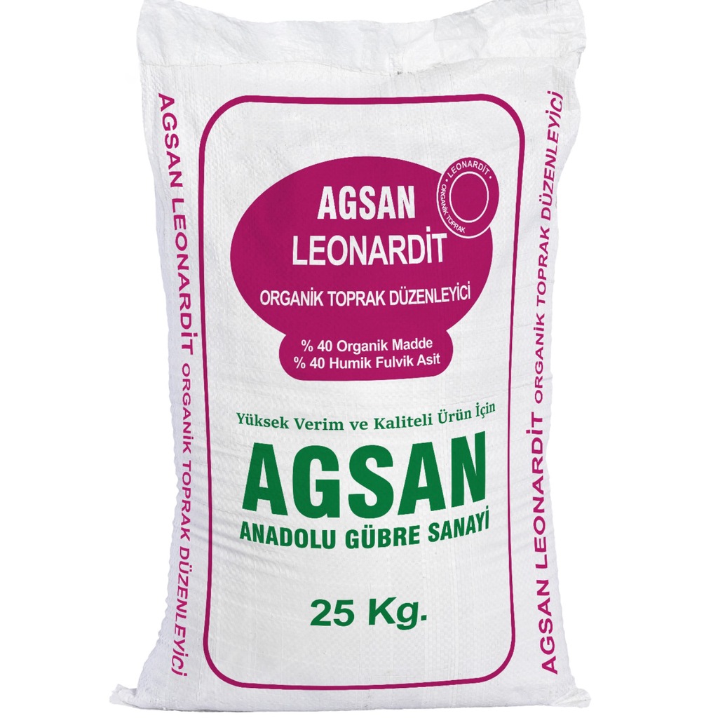 Organik Gübre LEONARDİT 25 KG. 100 AKTİF, ÜRÜNÜMÜZ TOZDUR Fiyatları ve