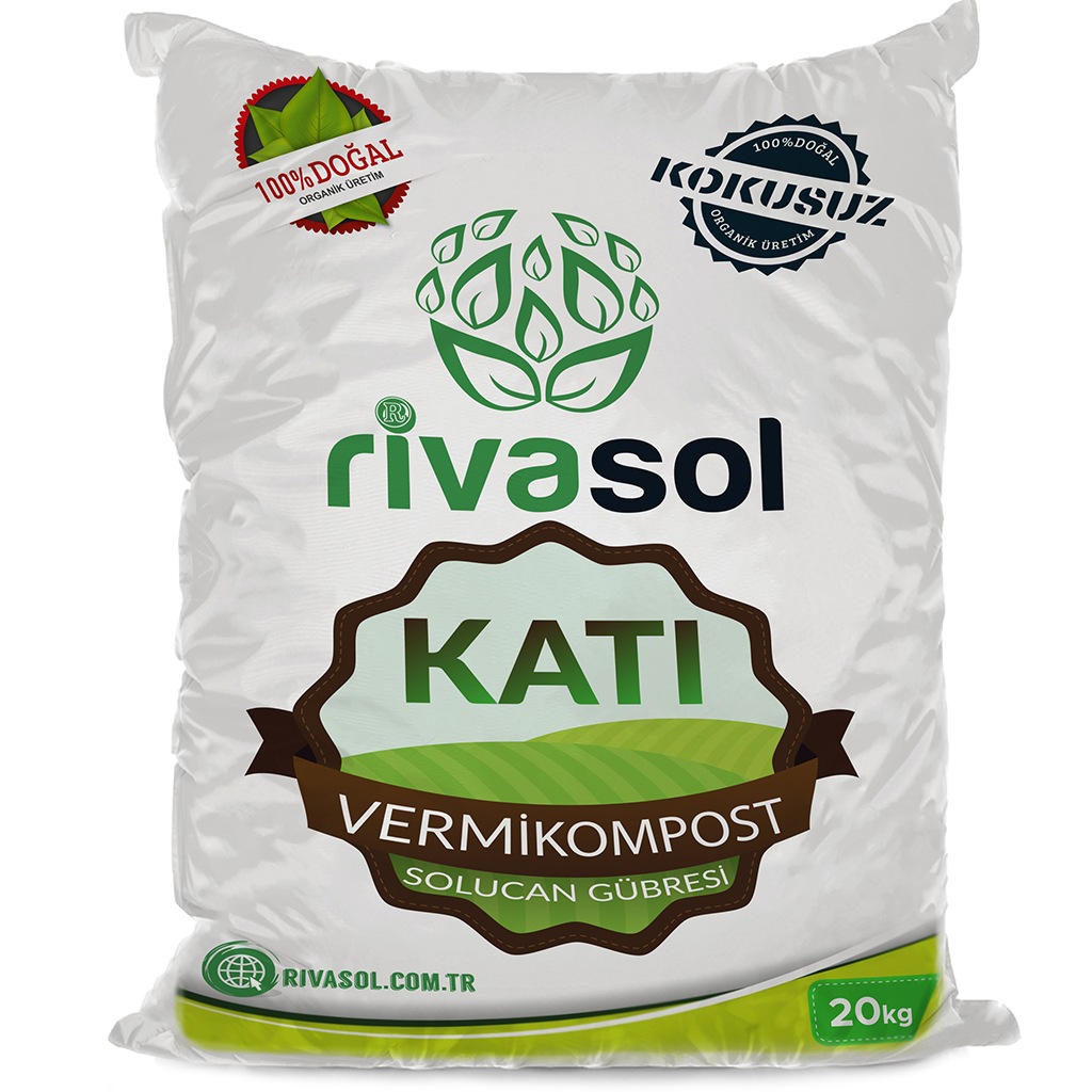 Rivasol ® 100 Organik Katı Solucan Gübresi 20 Kg Fiyatları ve Özellikleri
