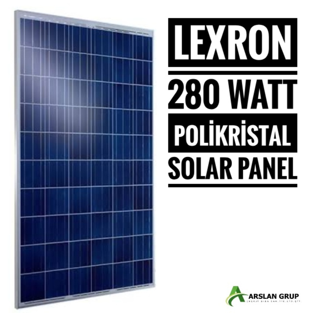 280 Watt Lexron Polikristal Güneş Paneli