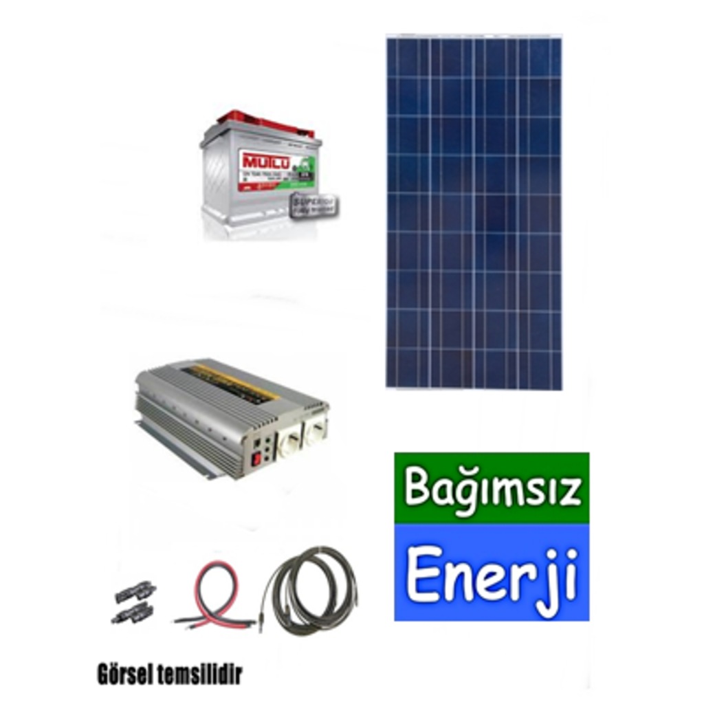 BGMZ 100 watt Bağ Yayla Evi Güneş Paneli Solar Hazır Paket Fiyatları ve