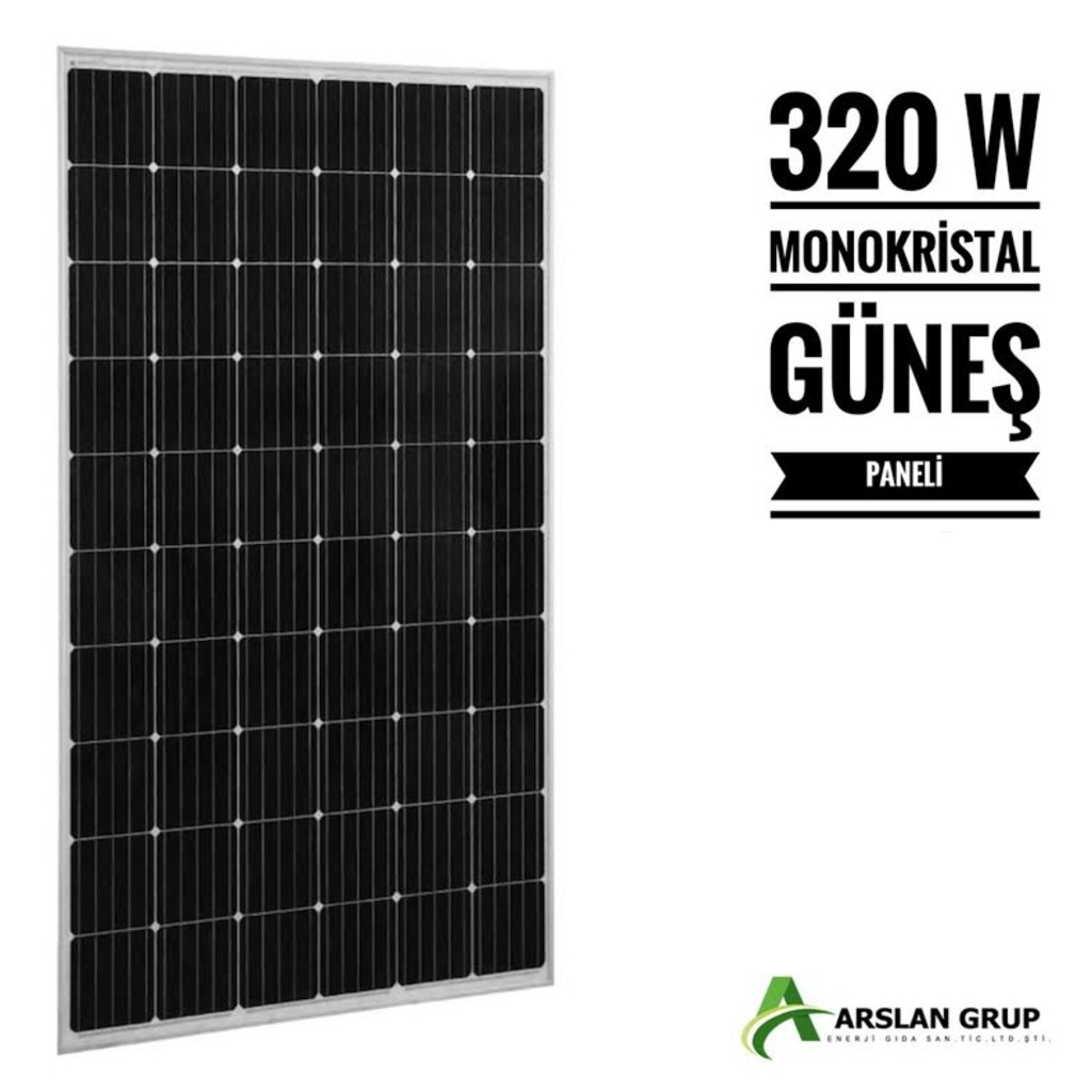 Lexron 320 Watt Monokristal Solar Güneş Enerji Paneli