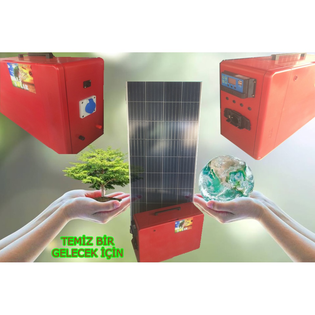 YAYLA/BAĞ EVİ - BUZDOLABI - TV - AYDINLATMA SOLAR PAKETİ