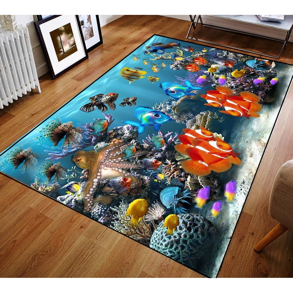 classy hali 3d akvaryum balik desenli 3 boyutlu hali 11mm fiyatlari ve ozellikleri