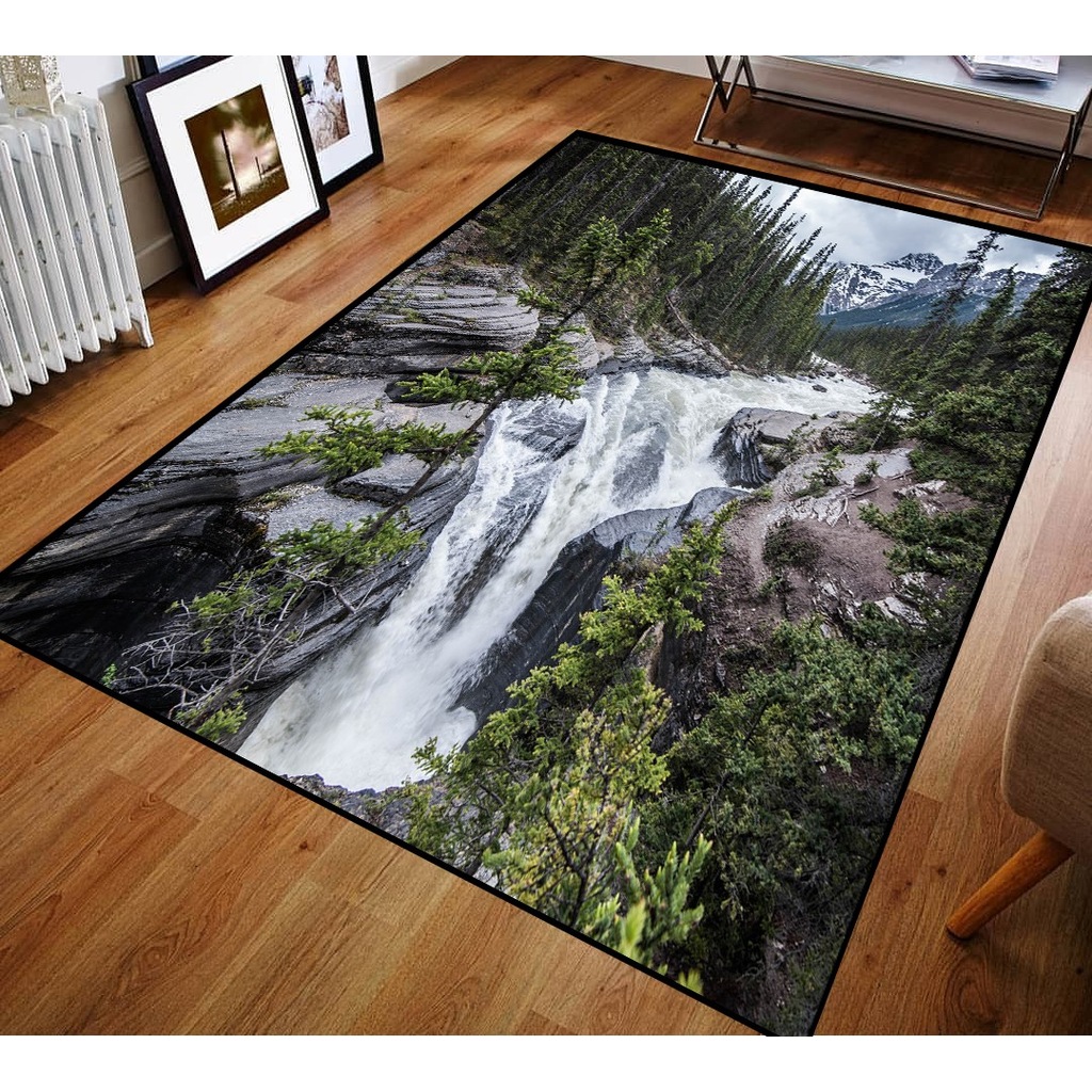 classy hali 3d doga selale desenli 3 boyutlu hali 5mm fiyatlari ve ozellikleri