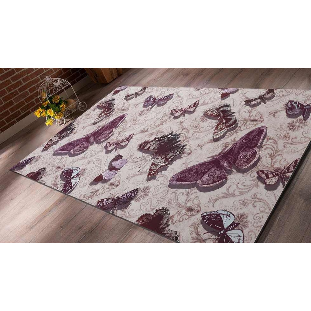 Dekoreko Dekoreko Hali Patchwork Baskili Gri 120x160