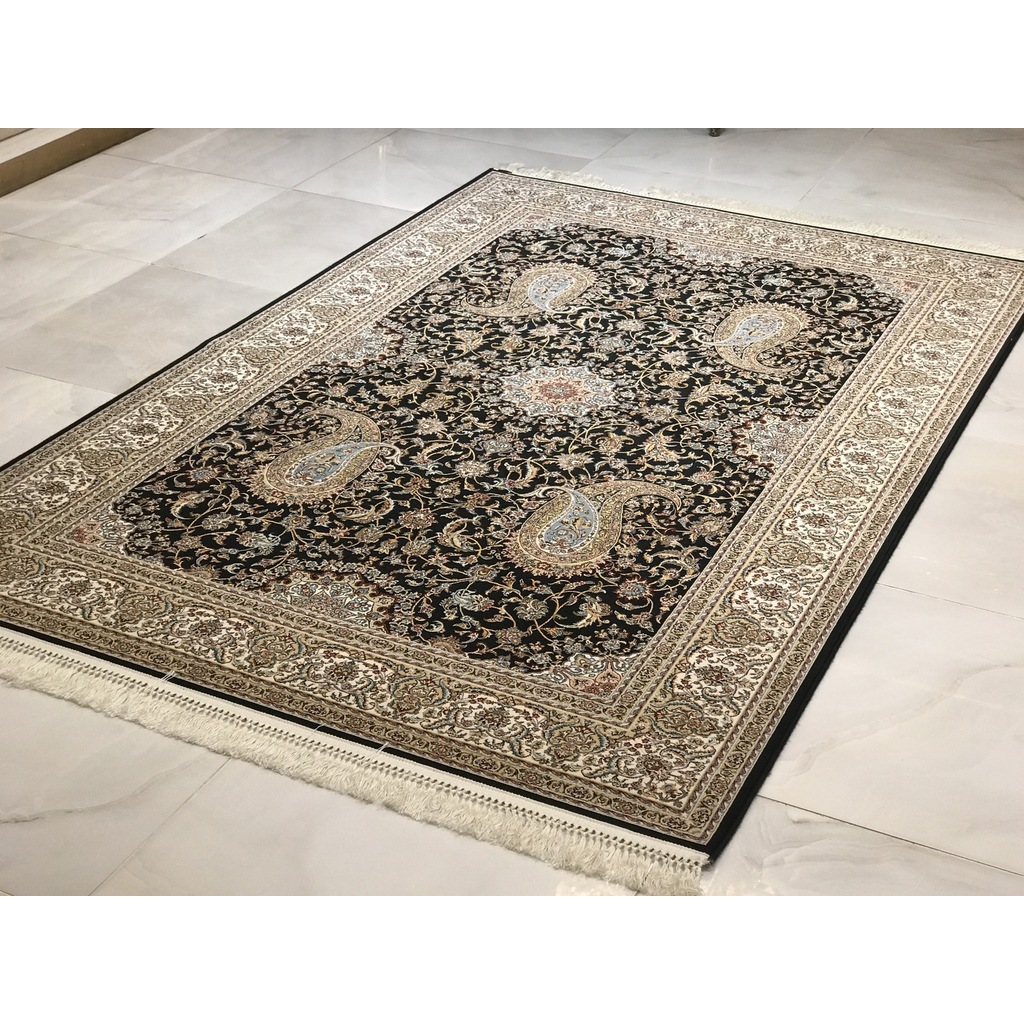dilek hali abrishim 3823 lacivert krem 150cm x 230cm 3 45m2 fiyatlari ve ozellikleri