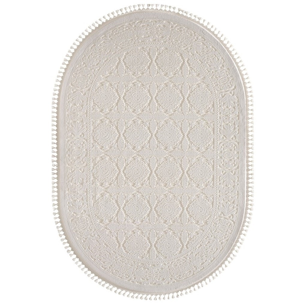 SANAT® HALI DELÜKS OVAL SAÇAKLI 6894 OVAL ÖLÇÜ SEÇENEKLERİYLE Fiyatları