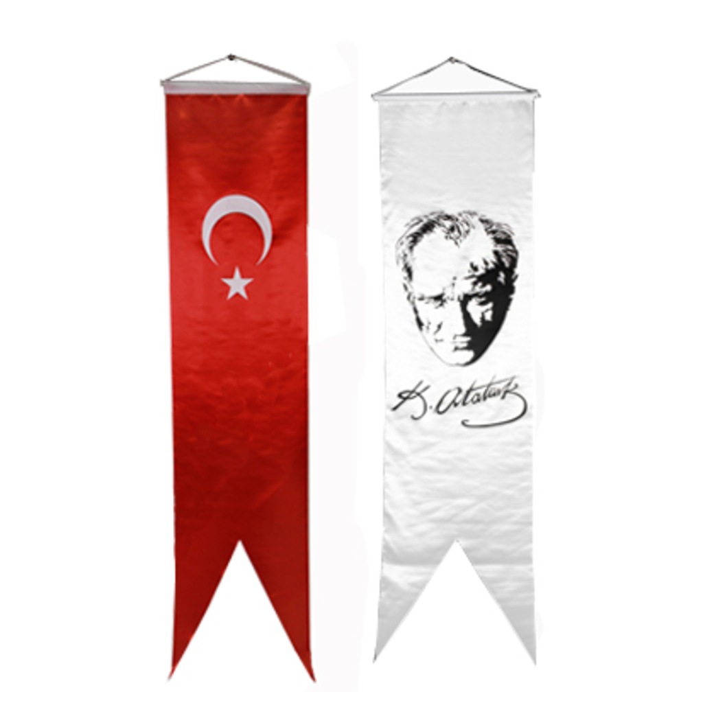 Kırlangıç Bayrak İkili Takım - Atatürk & Türk Bayrağı