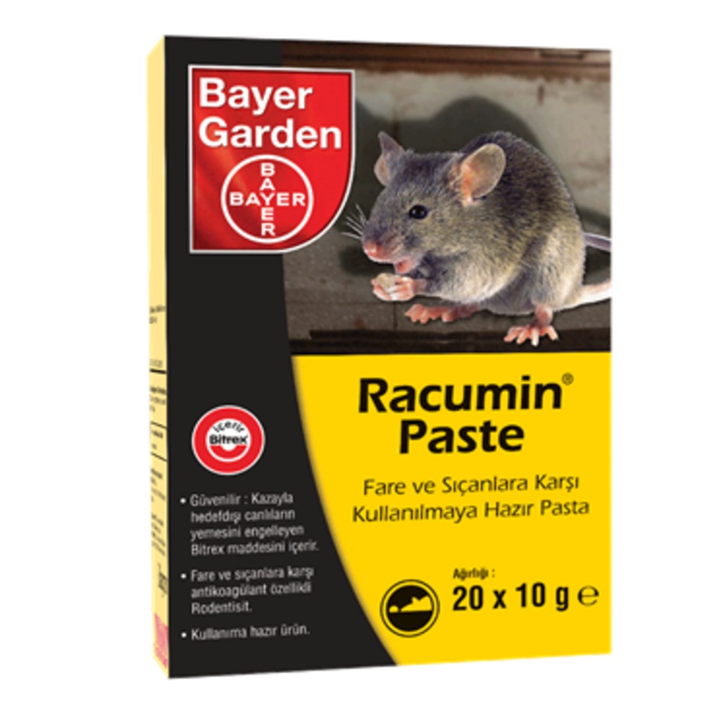 Bayer Racumin Pasta 200 Gr. Fare Zehiri